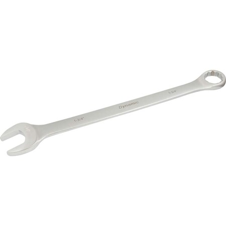 Dynamic Tools 1-3/4" 12 Point Combination Wrench, Contractor Series, Satin D074354